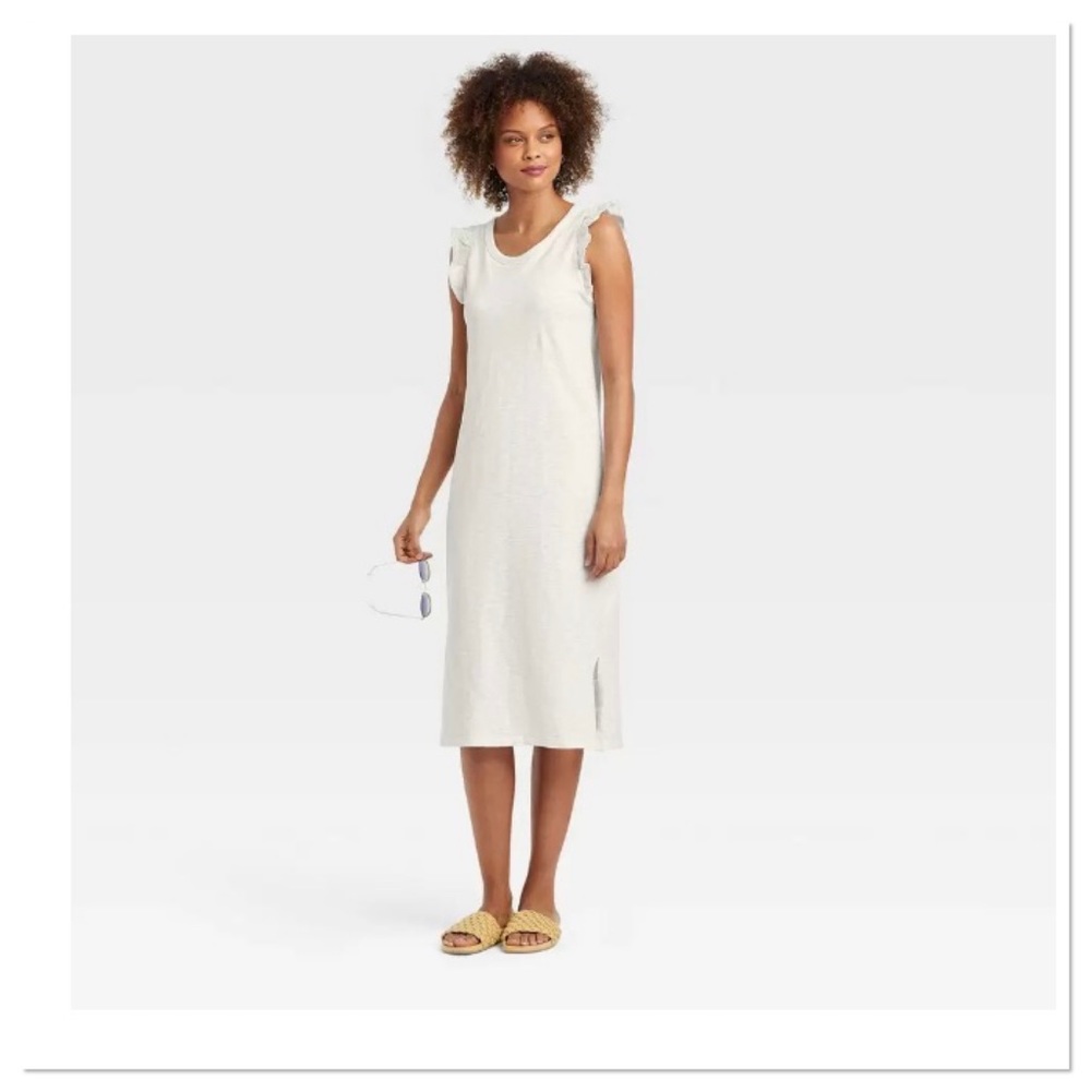 Women's Ruffle Tank Dress Universal Thread